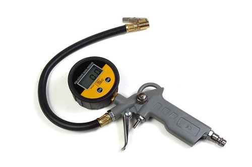 Пистолет для подкачки шин с электронным манометром-шланг (KNR)