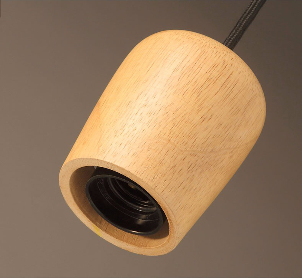 Pendant design lamp Ash  (Black)
