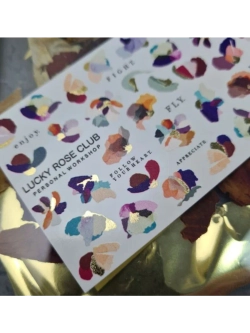 Набор слайдеры 2шт Lucky Rose. Foil 097, 098
