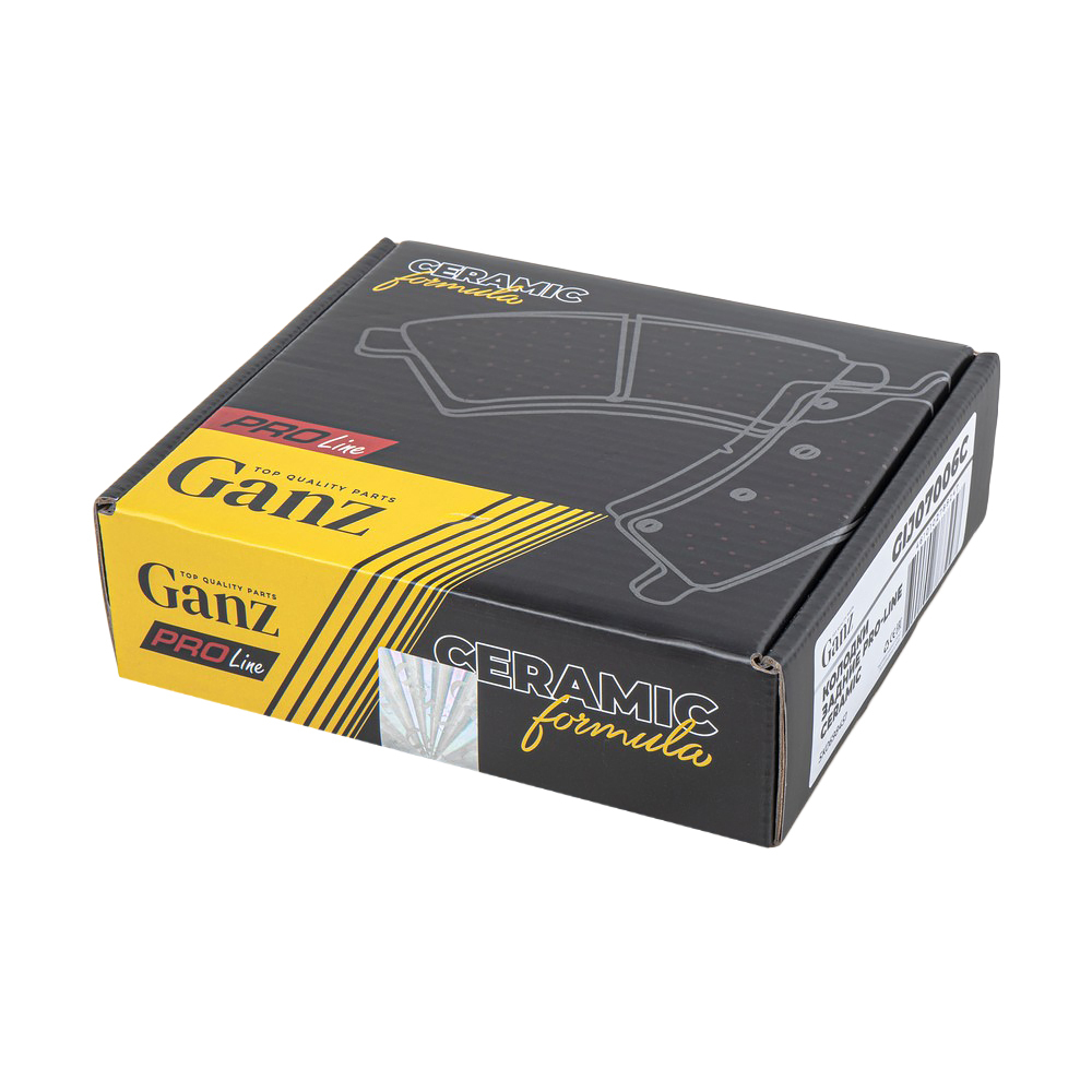 Колодки GANZ задние PRO-Line Ceramic AD VW SEAT SKODA PA 03 06 Арт.:GIJ07006C