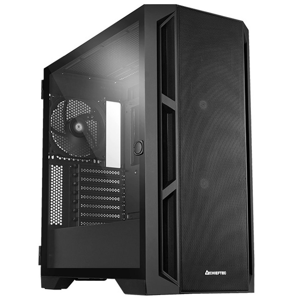 Корпус Midi-Tower Chieftec APEX AIR TG, E-ATX, Black (GA-01B-M-OP)