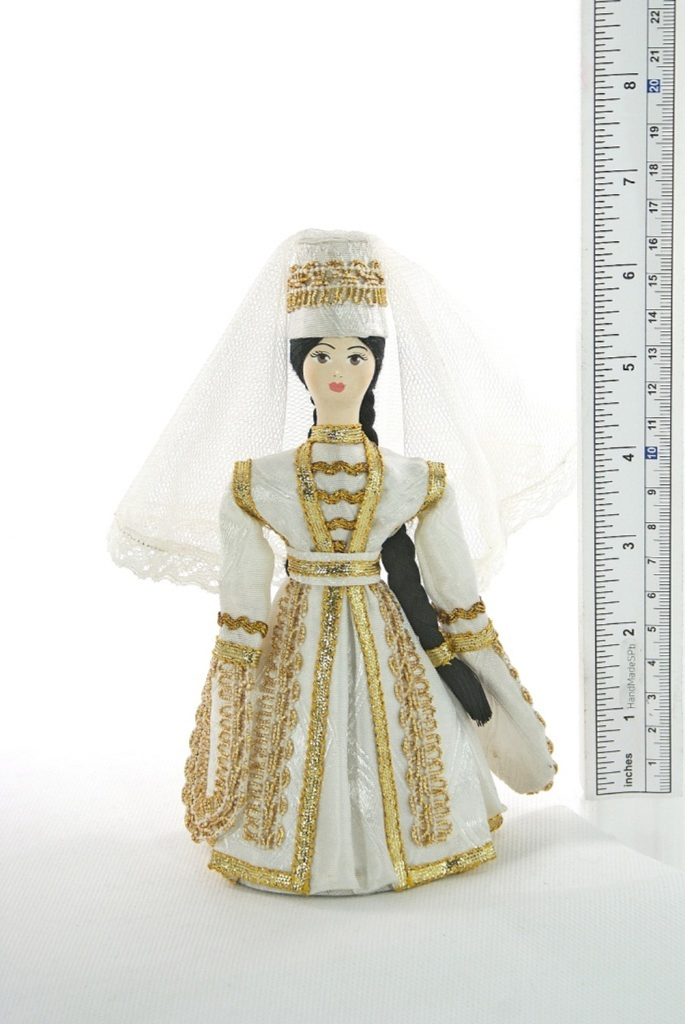 Кукла коллекционная в Кабардинском женском костюме