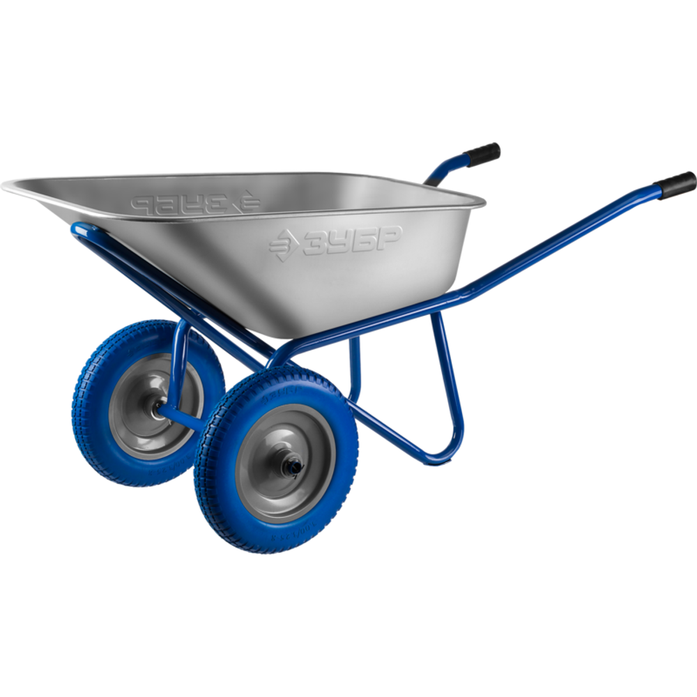 Тачка строительная ЗУБР "МАСТЕР" двухколесная, грузоподъемность 200 кг