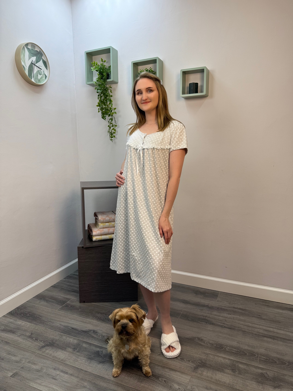 Сорочка женская "901 10 31 К.П" рукав (Р 72)