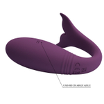 Фиолетовый вибратор-кит Jayleen с управлением через приложение (Цвет: фиолетовый)