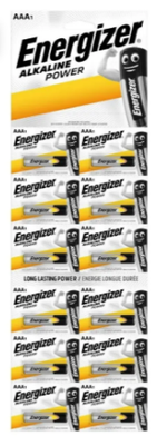 Элемент питания Energizer LR03 AAA BL12 отрывные (комплект 12 шт)