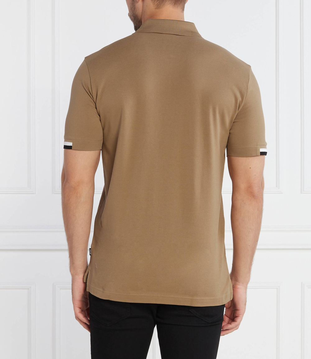 Поло Parlay 147 BOSS BLACK - коричневый(50467113)