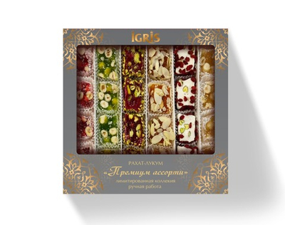 Рахат-лукум "Премиум ассорти" 900 грамм (GREY)