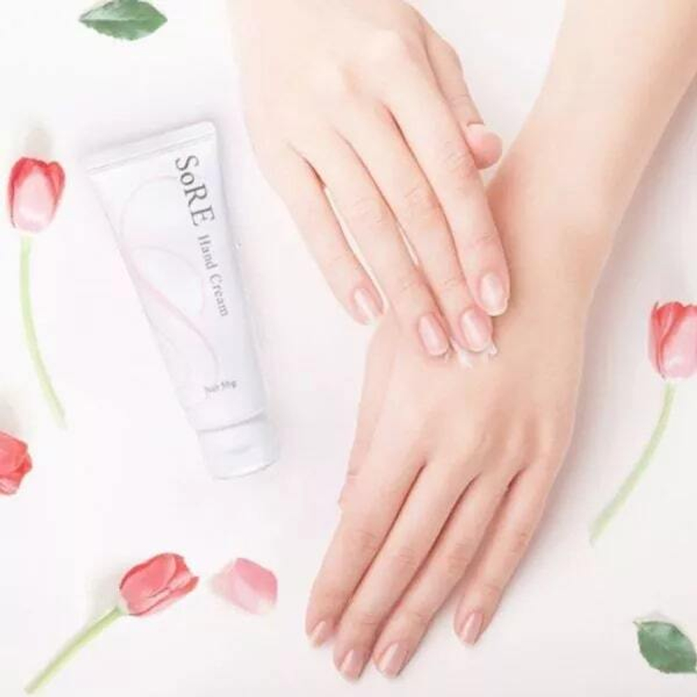 SoRE Крем для рук с экстрактом плаценты и скваланом Hand Cream 50 мл