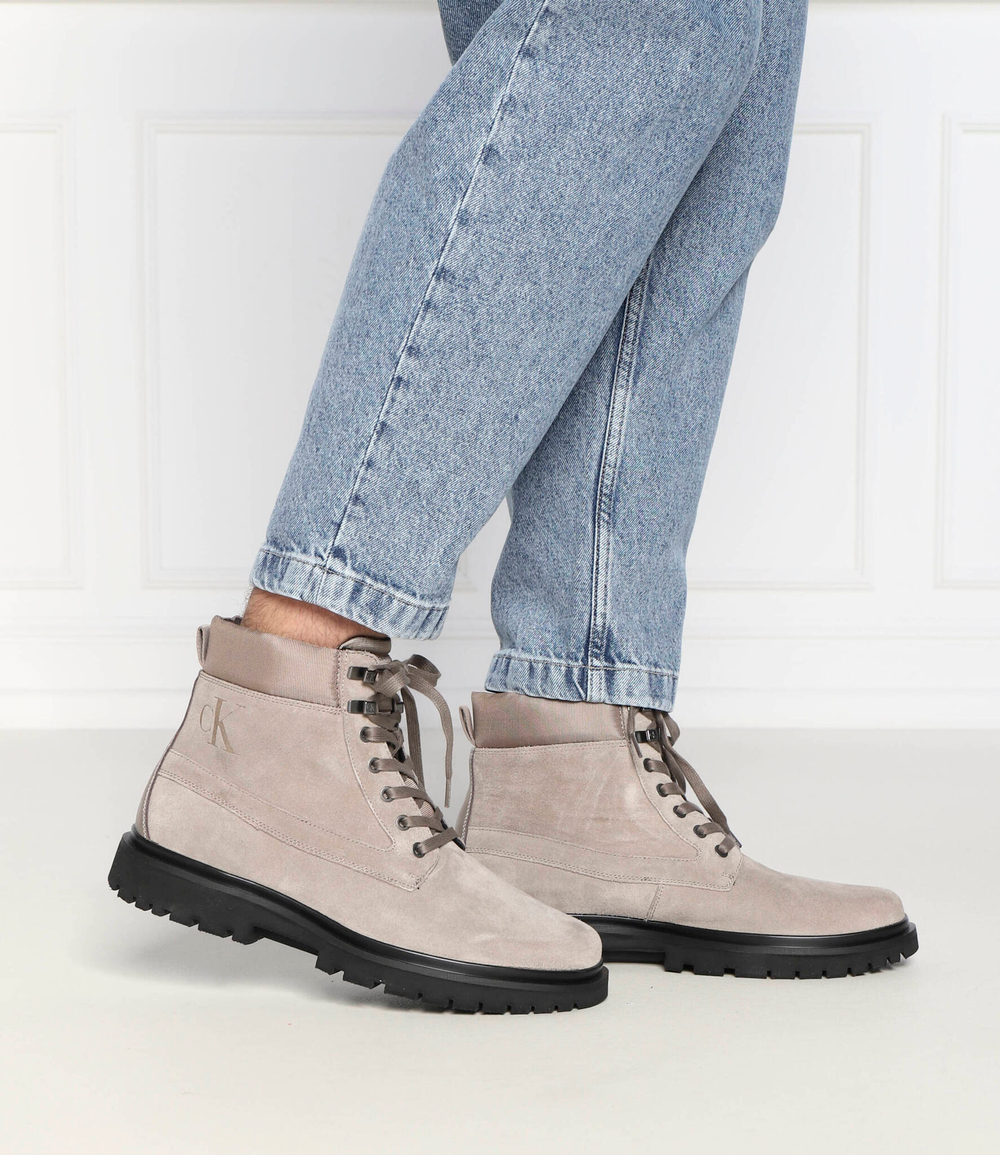 Кожаная обувь CALVIN KLEIN JEANS - бежевый(YM0YM00270)
