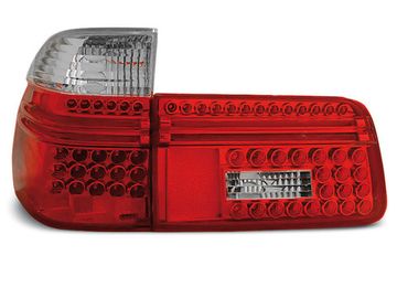 Задние фонари Bmw 5 E39 red white led