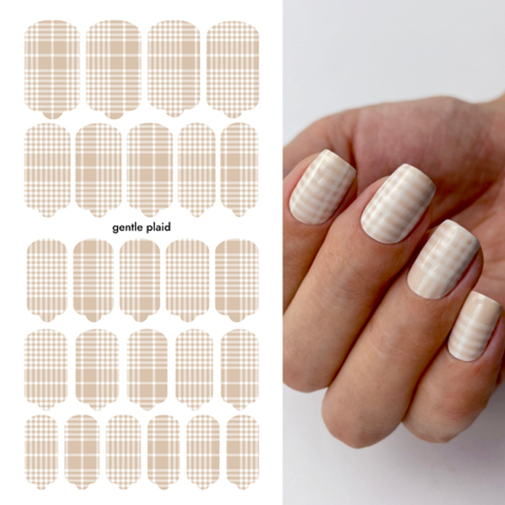 Пленки для маникюра Provocative Nails gentle plaid