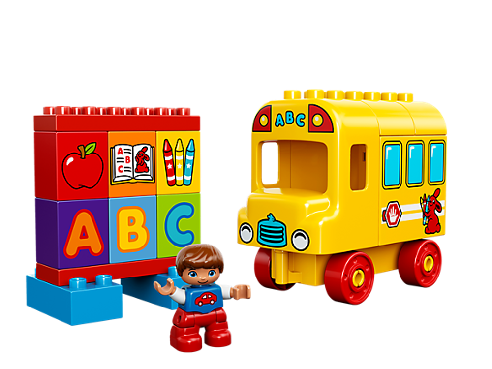 LEGO Duplo: Мой первый автобус 10603 — My First Bus — Лего Дупло