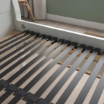 Нижняя часть кровати - LEIRSUND IKEA/ ЛЕЙРСУНД ИКЕА, 200х140 см, черный/коричневый