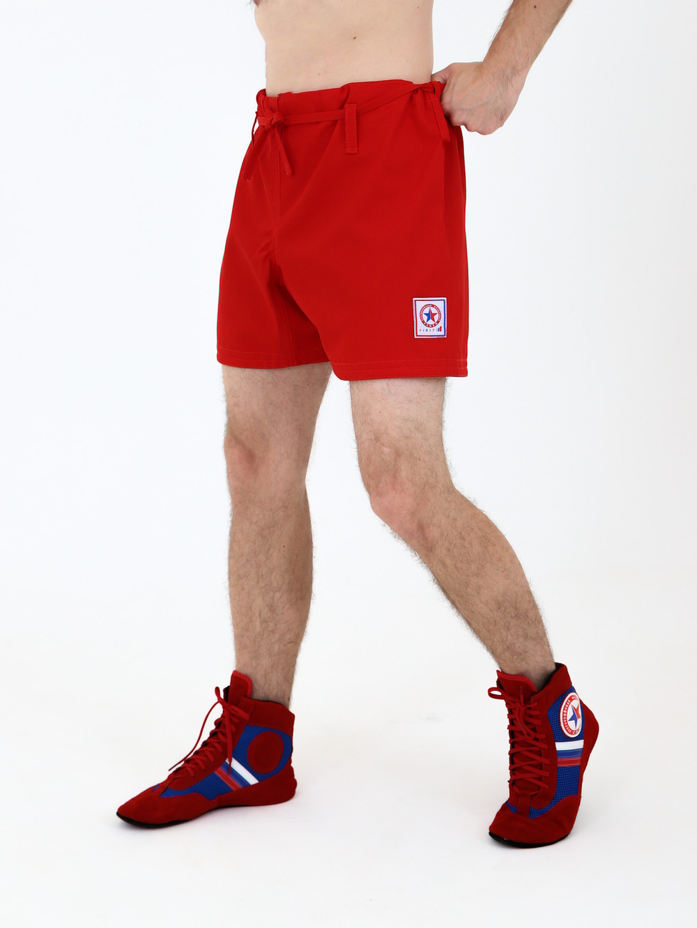 Шорты для боевого САМБО красные