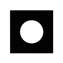 Рамка стеклянная FRM-GLARE-GC-1-BK (Arlight, -) 043833