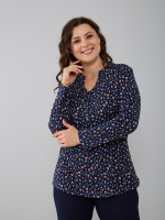 Блузка БЛ-22/цветочкинасинем