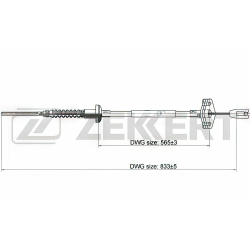 Трос сцепления (Matiz 08,1.0)