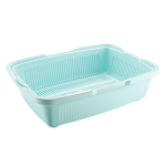 Туалет для кошек большой с сеткой ментол