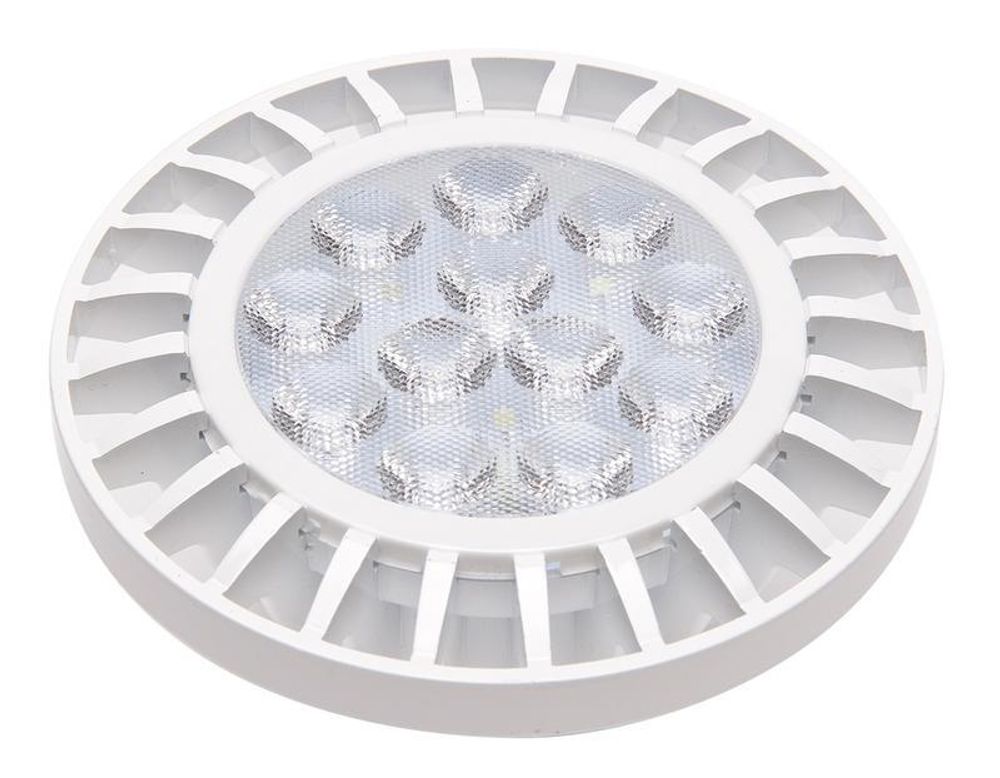 Лампа светодиодная PLED-AR111 12Вт 4000К нейтр. бел. G53 960лм 230В JazzWay 1033895