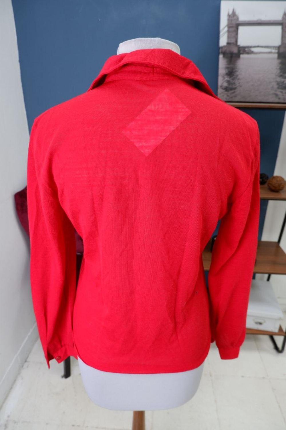 Блузка трикотажная яркая 46-48 размер