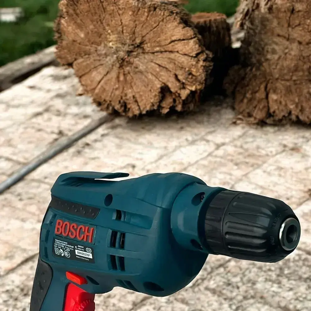 Дрель сетевая электрическая / Электродрель 450 Вт / Дрель ручная от сети