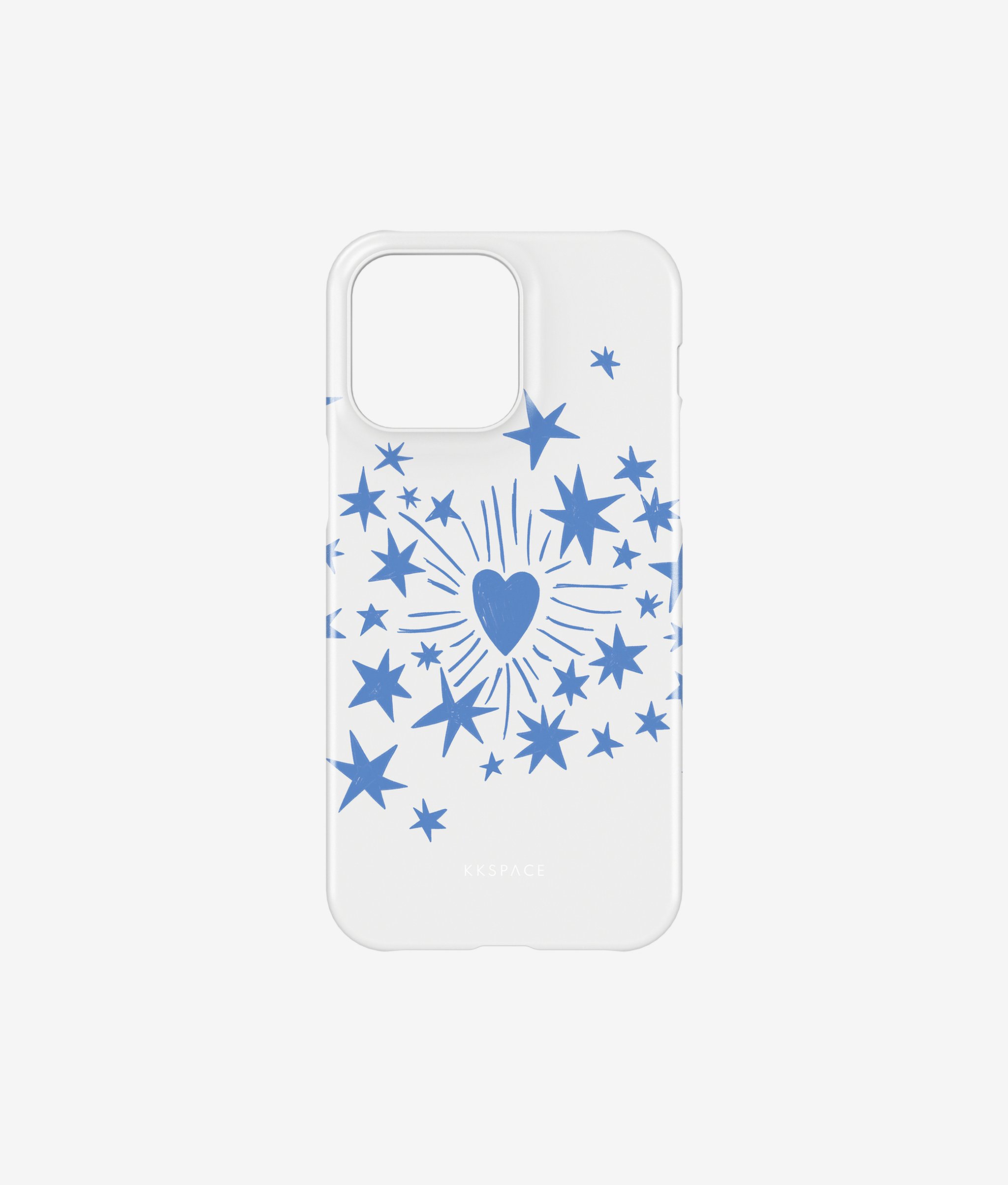 Чехол STARS ALIGNED (белый+синий) для iPhone