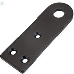 Проушина прямая 120*40 усиленная черная Домарт / 9928