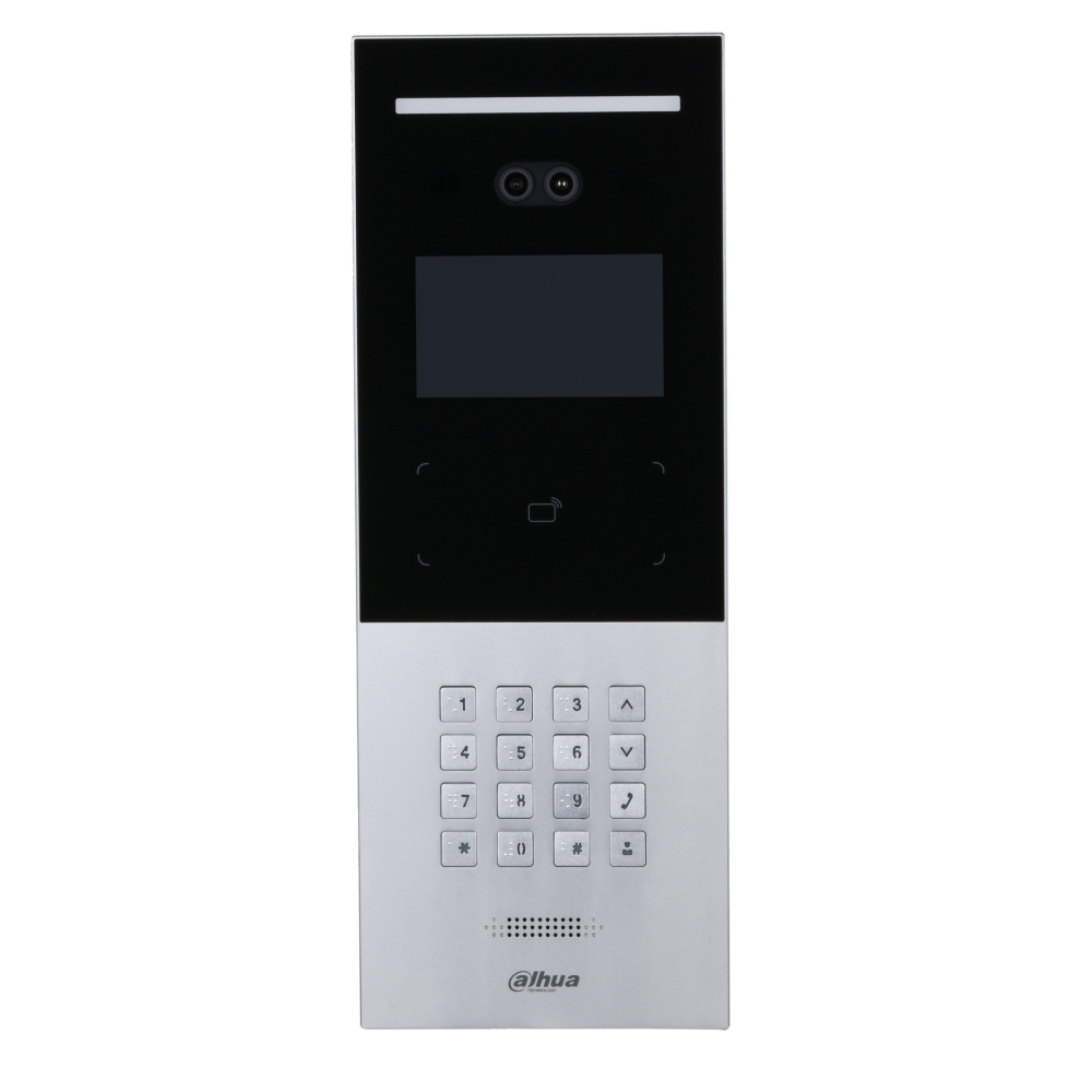 DHI-VTO6531F-S2-EA Многоабонентская IP вызывная панель c механической клавиатурой, адаптированная для работы с модулем сопряжения DHI-VTNC130AC