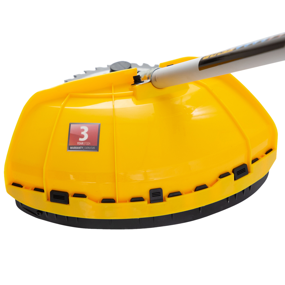 Триммер бензиновый DTL-33, 33 см3, неразъемная штанга Denzel