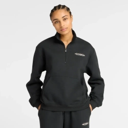 Женская толстовка New Balance WT53513BK - чёрная