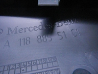 Накладка переднего бампера Mercedes CLA C118 19-23