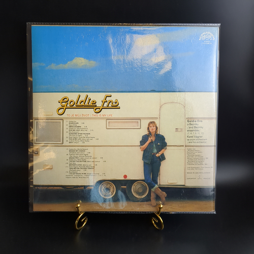 LP Goldie Fns This Is My Life. Виниловая пластинка 12 дюймов. Чехословакия 1983 год.