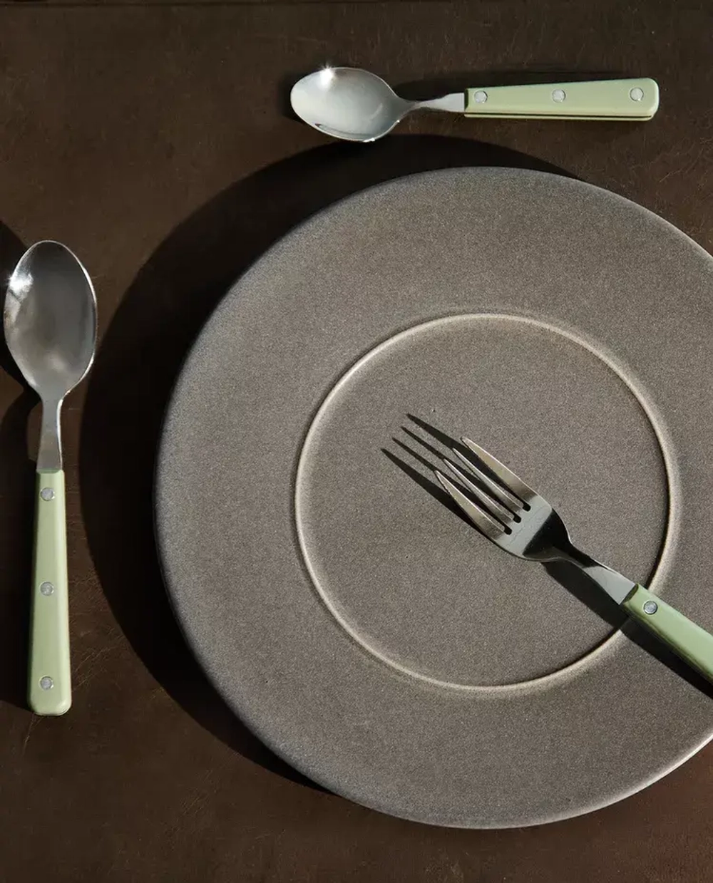 ZARA HOME НАБОР СТОЛОВЫХ ПРИБОРОВ (НАБОР ИЗ 4 ПРЕДМЕТОВ), ЗЕЛЕНЫЙ