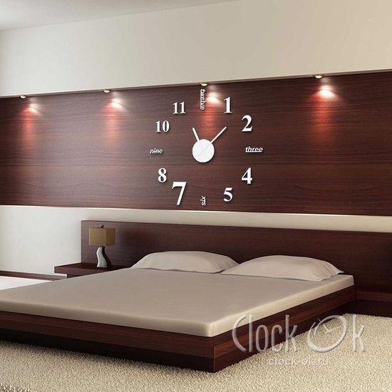 Настенные 3D часы Hi Style