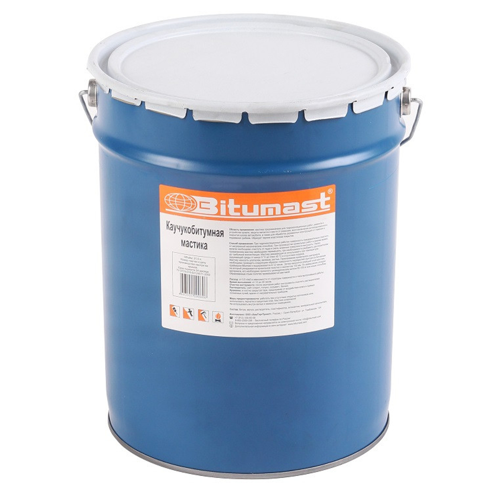 Мастика каучукобитумная Bitumast 21,5 л