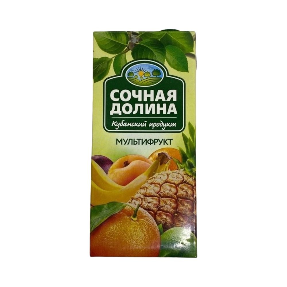 Сок "Сочная долина" мультифрукт 0,95л