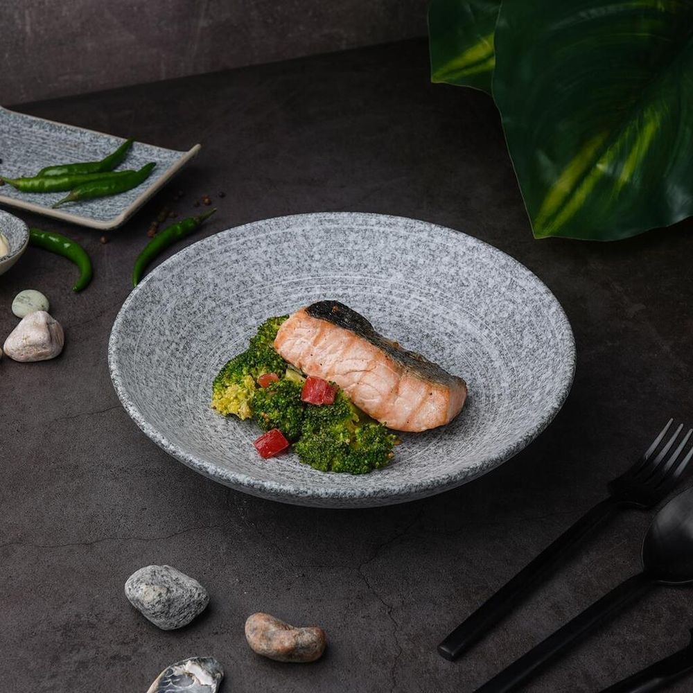 Салатник 1000 мл d 23,2 см h6 см Stone Untouched Taiga P.L. Proff Cuisine [1]