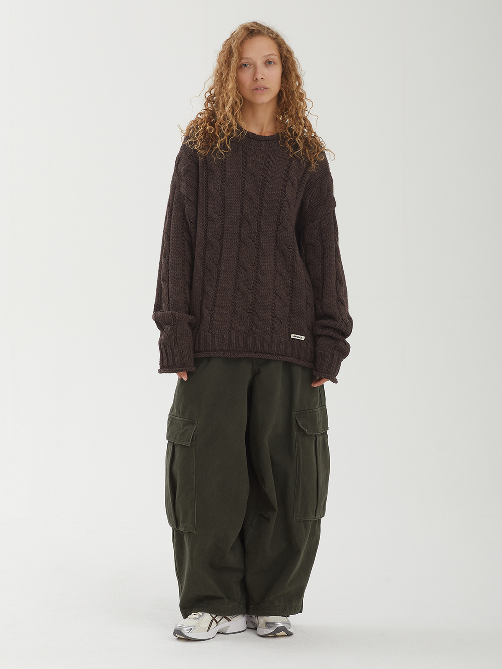 Свитер Wool Blend Oversized Cable