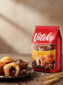 Кексы с Шоколадной начинкой Витекс 260 г