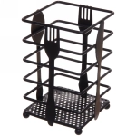 Подставка для кухонных принадлежностей «Brownie» 10*10*16см столовые приборы