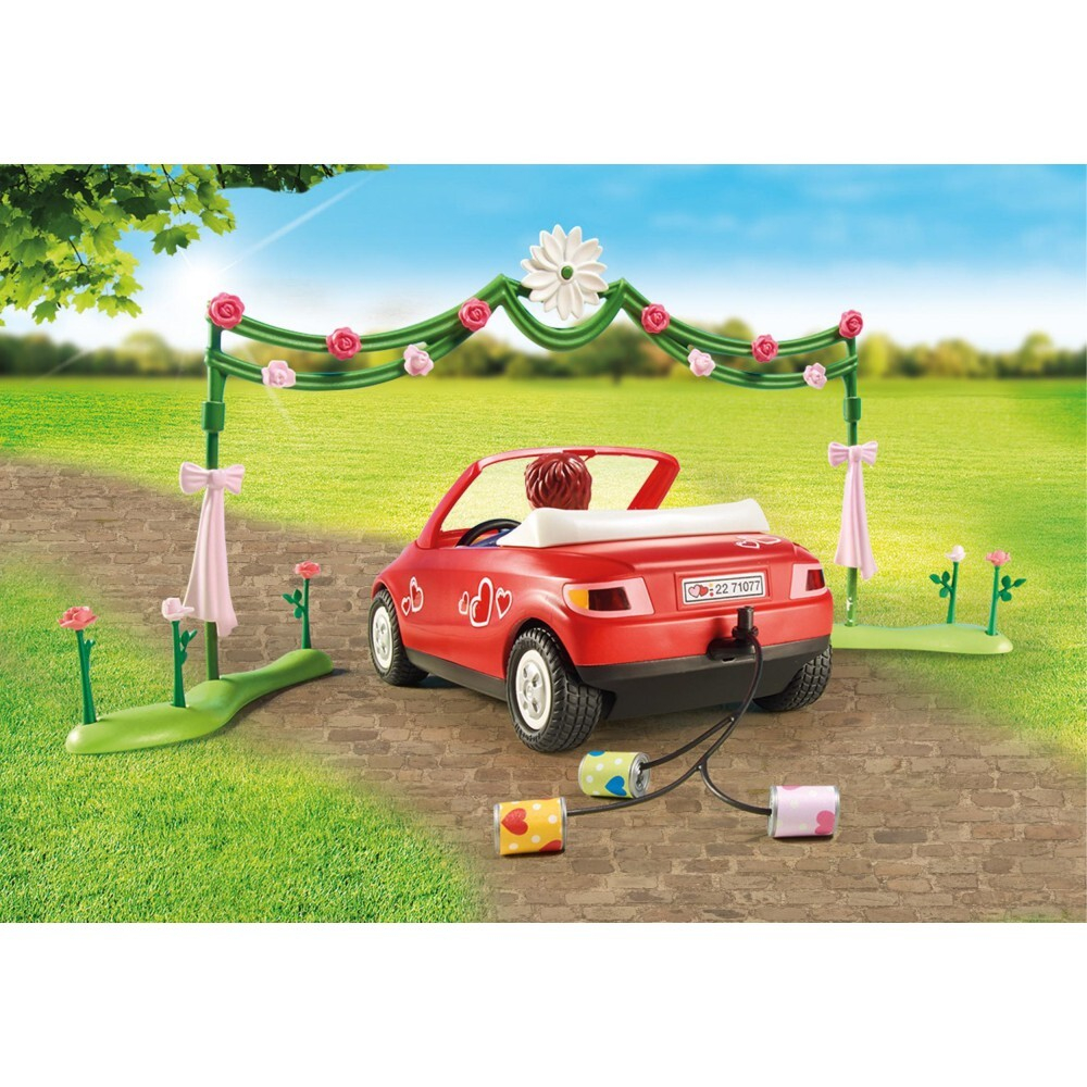 Playmobil - City Life Свадебный набор с машинкой и женихом и невестой 71077 / артикул   71077  / GTIN 4008789710772