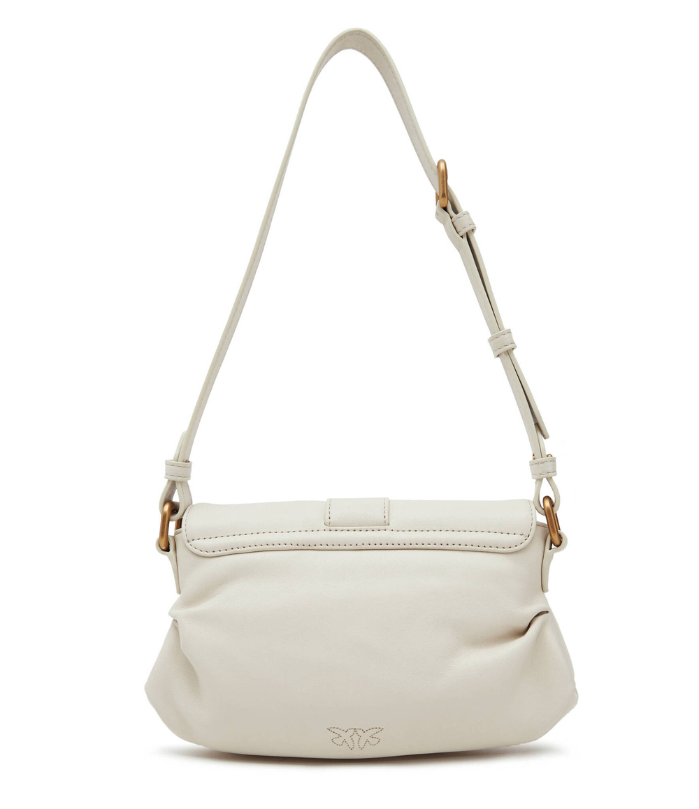 Кожаная сумка через плечо JOLENE Pinko - экрю(102802 A1MI)