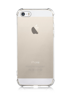 Чехол ROSCO для Apple iPhone 5/5s/SE оптом (арт. IP5-HARD-TPU-TRANSPARENT)