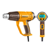Фен строительный 2000Вт ЖК-дисплей SUPER INGCO HG2000581 INDUSTRIAL