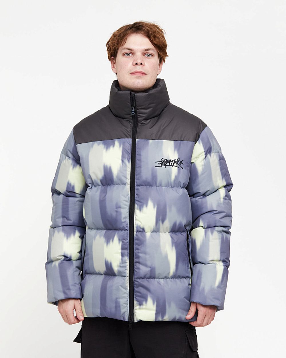 Пуховик Anteater AW24 Downjacket Print lime