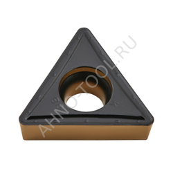 Пластина твердосплавная ISO TCMT16T308-PMA ACP10E AHNO по стали, чистовая