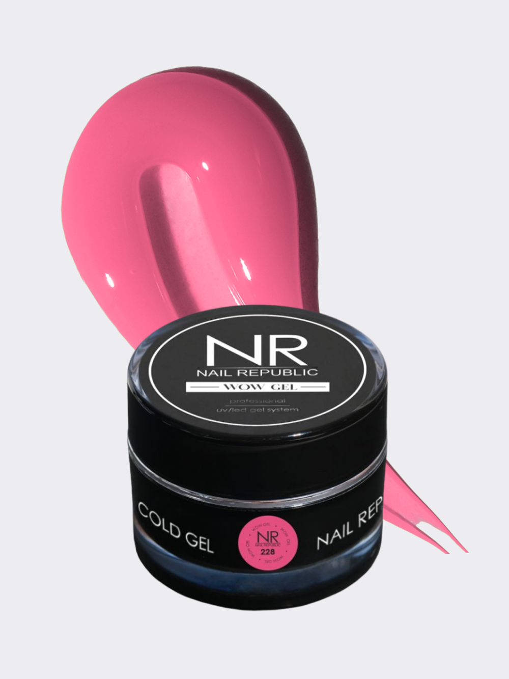 Nail Republic Гель Wow для моделирования 228, 15 гр