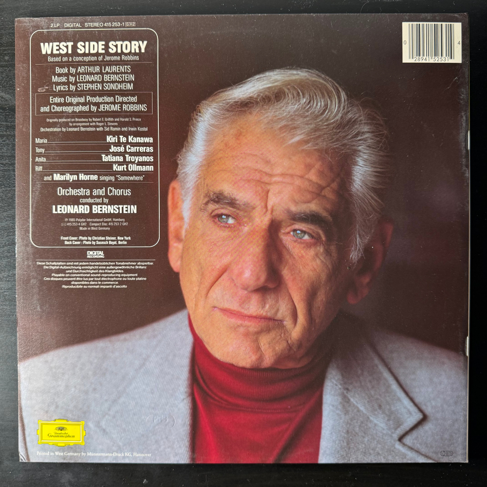 Leonard Bernstein - West Side Story 2LP (Германия 1985г.)