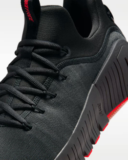 Кроссовки мужские Nike Free Metcon 6 (Черно-Красные)